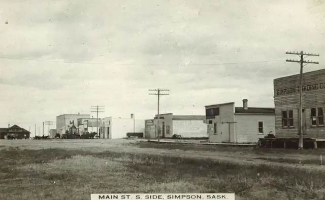 Main Street south side, Simpson